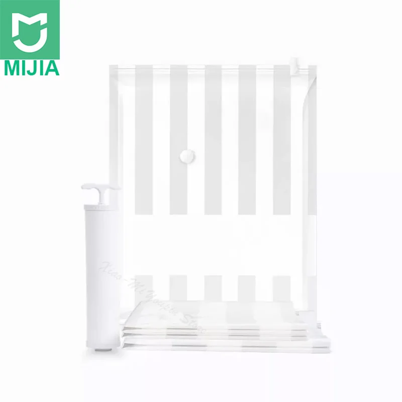 11 шт Xiaomi Mijia умная вакуумная сумка складная сканирующая qr код для хранения