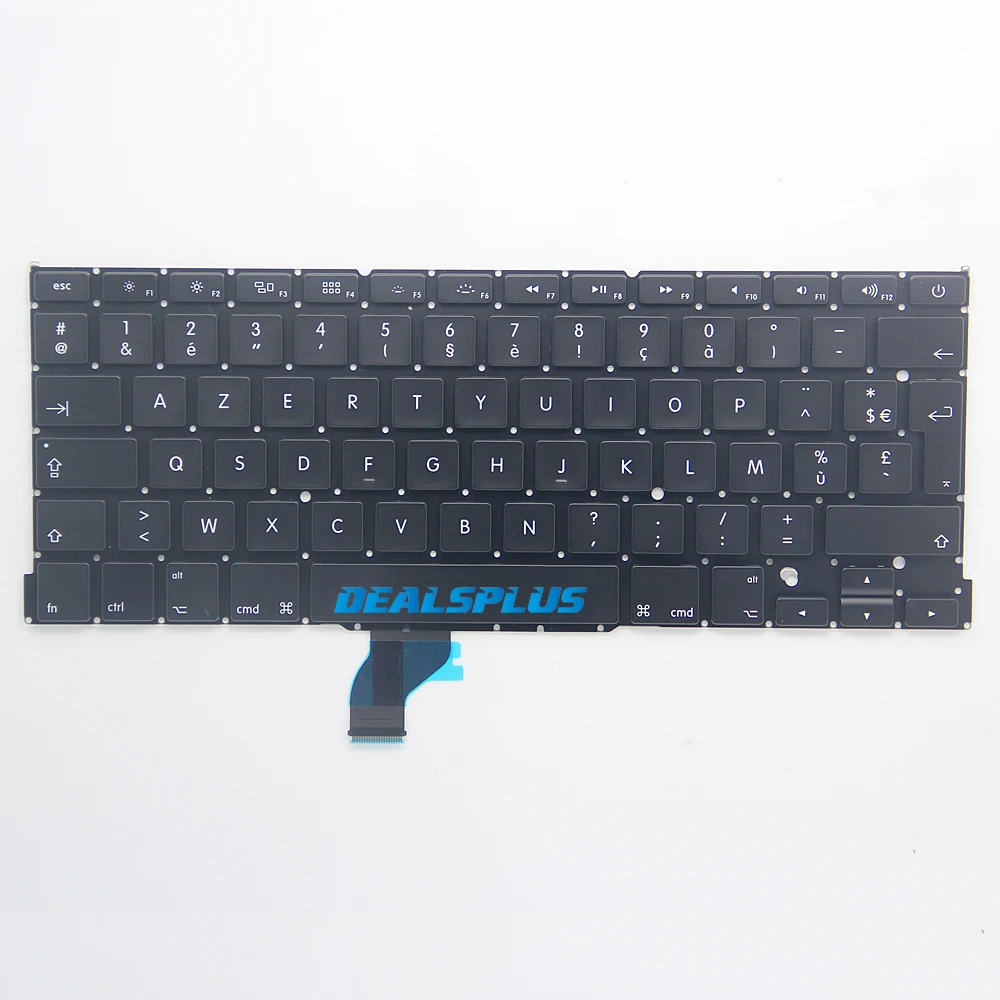 Новая французская Франция FR AZERTY клавиатура для Macbook Pro Retina 13 &quotA1502 ME864 ME865 ME866 2013 2014