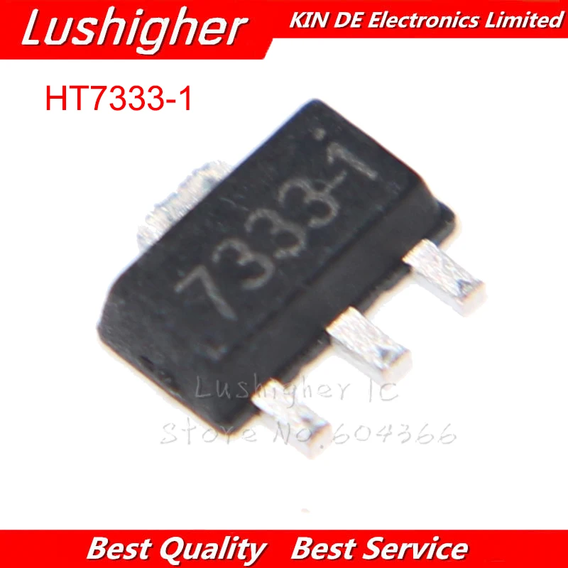 

100PCS HT7333-A SOT-89 HT7333-1 SOT89 HT7333 7333-1 SMD 7333A-1