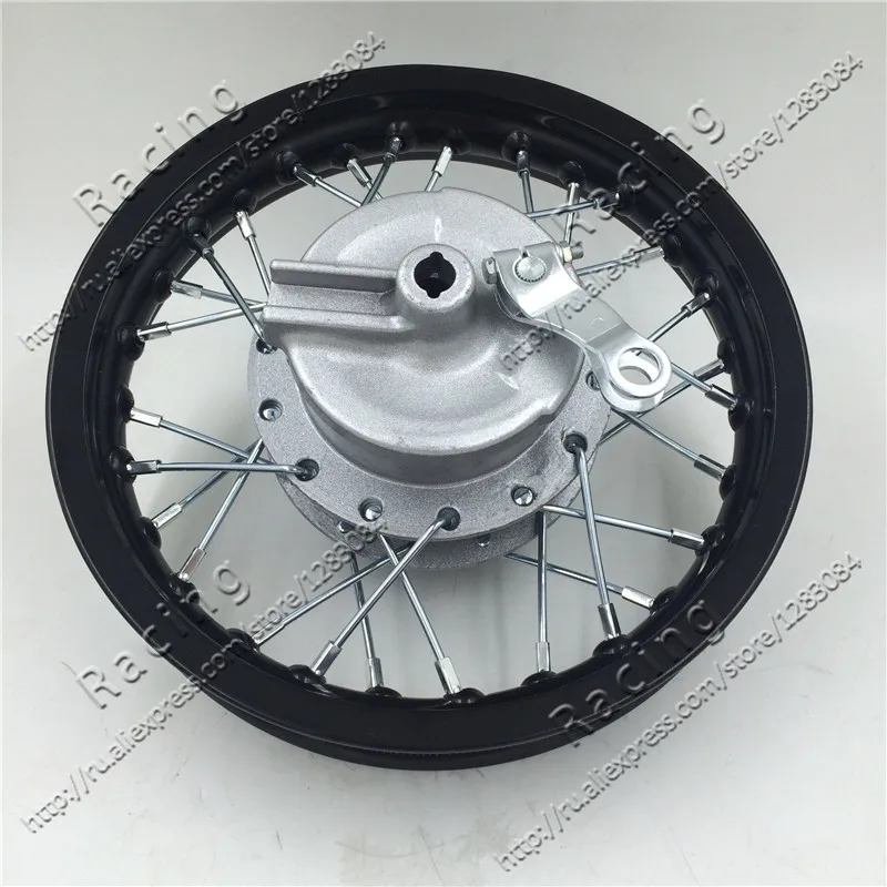 Задние 10 дюймовые колесные диски из алюминиевого сплава с 28 отверстиями