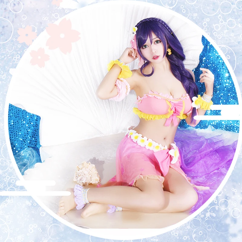Игры Lovelive купальники Сонода Уми Нозоми Тодзио Рин Hoshizora Косплэй костюм Милое