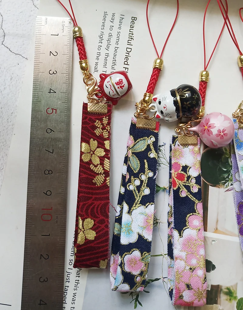 1 шт. очаровательные Брелоки подвески с котом удача омамори Сакура|Брелоки| |