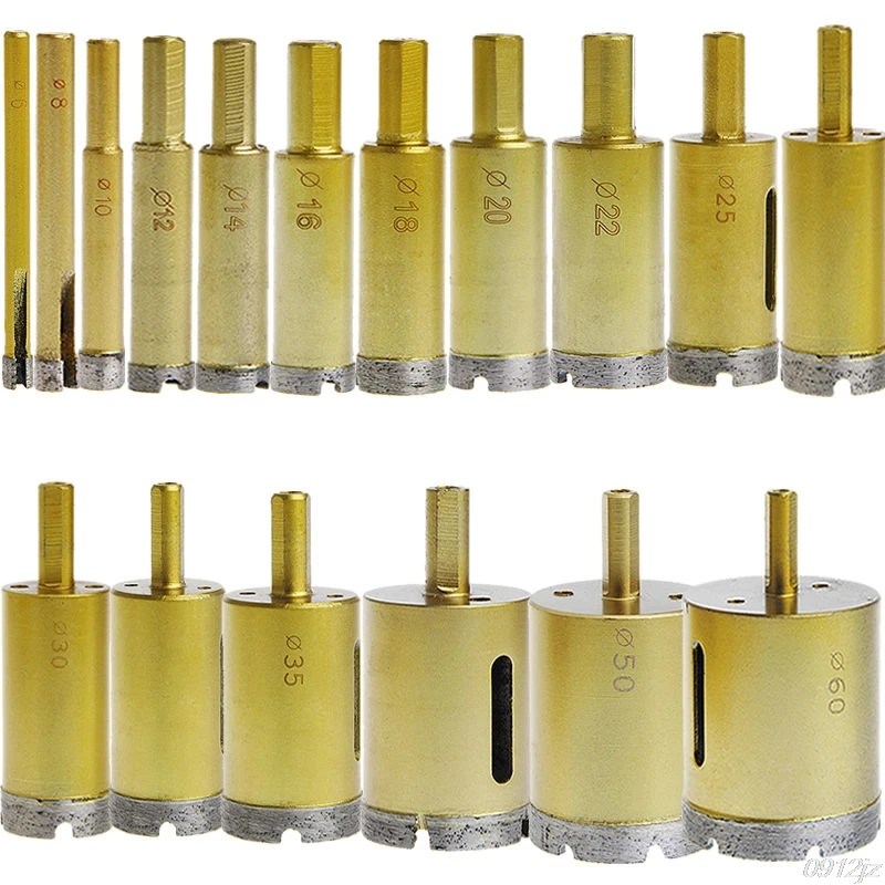 1PC Marble Granite Ceramic Tile Core Diamond Hole Cranial Saw Glass Drill 6-60mm #319 | Инструменты