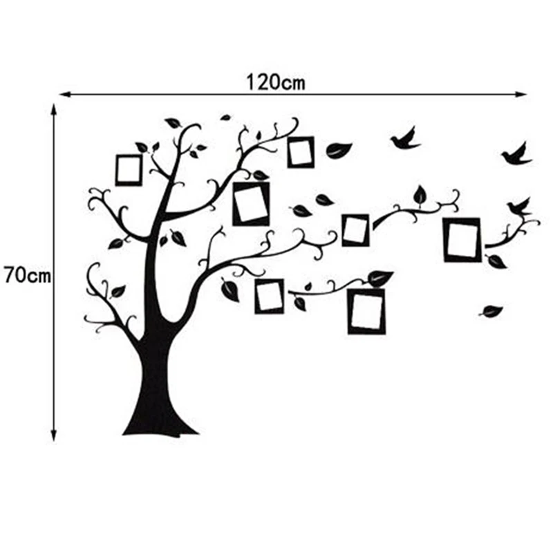 Фотообои сделай сам с изображением дерева настенные Стикеры для гостиной