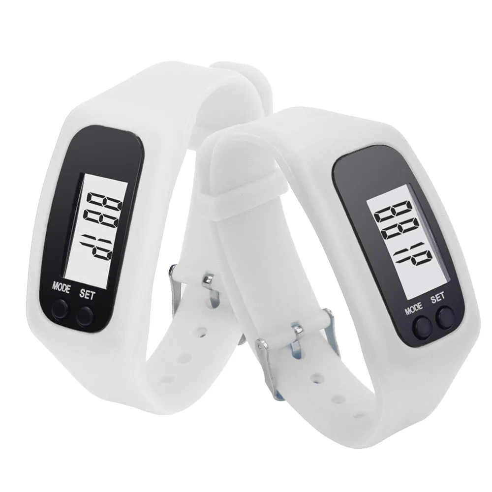 8Color Fashion Design Multifunction Digital LCD Pedometer Fitness Run Step Walking Distance Calorie Counter Watch Bracelet | Наручные