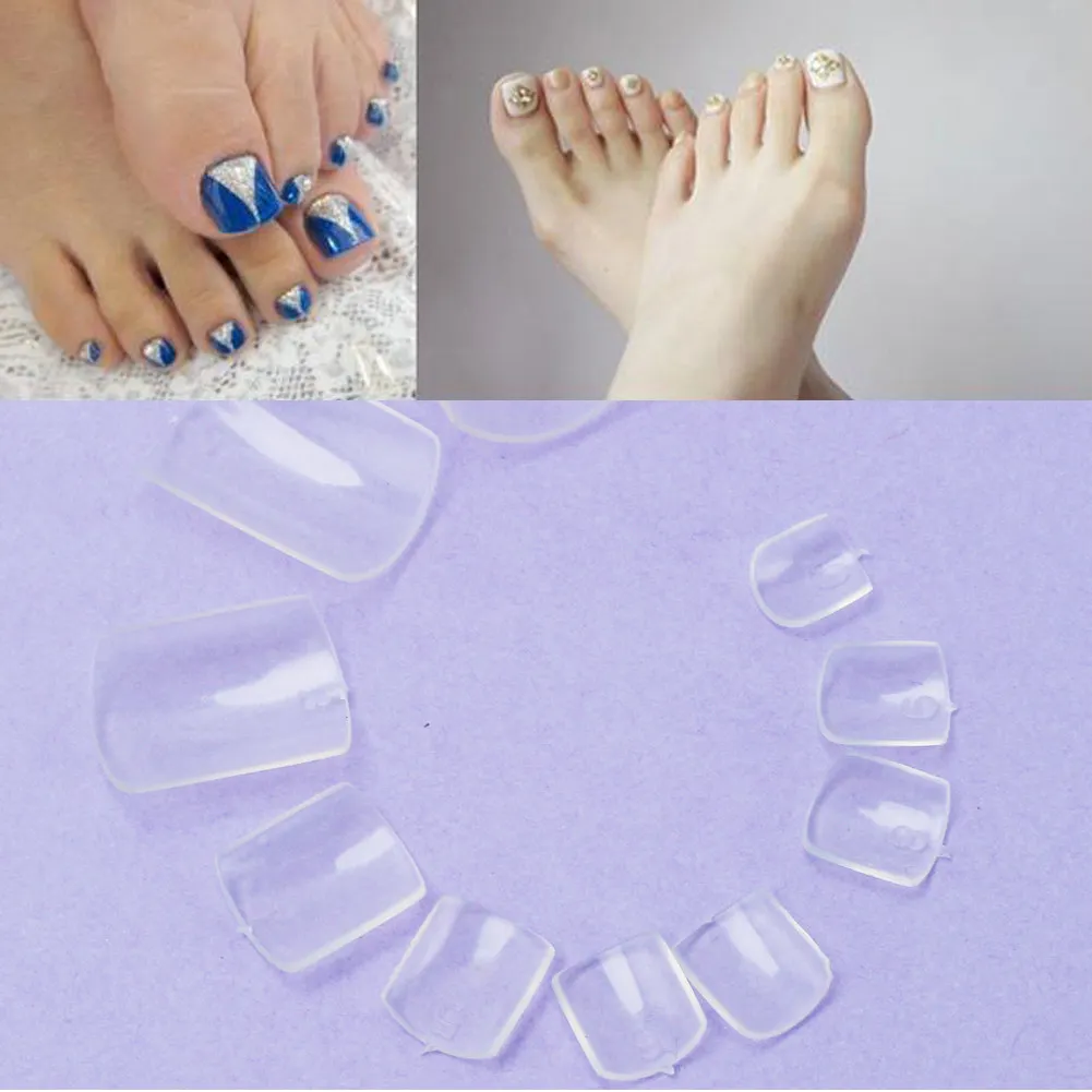 500 шт. 10 размеров прозрачные искусственные наклейки для ногтей|fake nails|nail covernails fake |