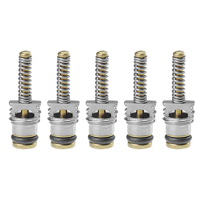 New Hot 100 шт./корт. HVAC R134A/R12 A/C сердечник клапана воздушного шрадера и набор