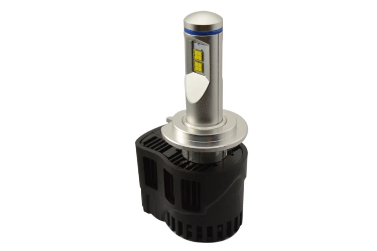 H7 Фар Kit 5200lm * 2 10400lm 55 Вт СВЕТОДИОДНЫЕ Фары Лампы 6000 К 5000 4000 3000 супер белого авто