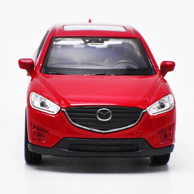 Высокая имитация 1:36 Масштаб Mazda CX-5 Сплав Вытяните назад Mazda автомобили модель открытая дверь Модель игрушки коллекция