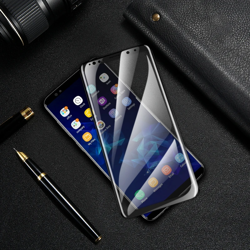 Caseier полное покрытие ПЭТ протектор экрана для samsung Galaxy S10 S9 S8 Note 10 8 9 3D край мягкая