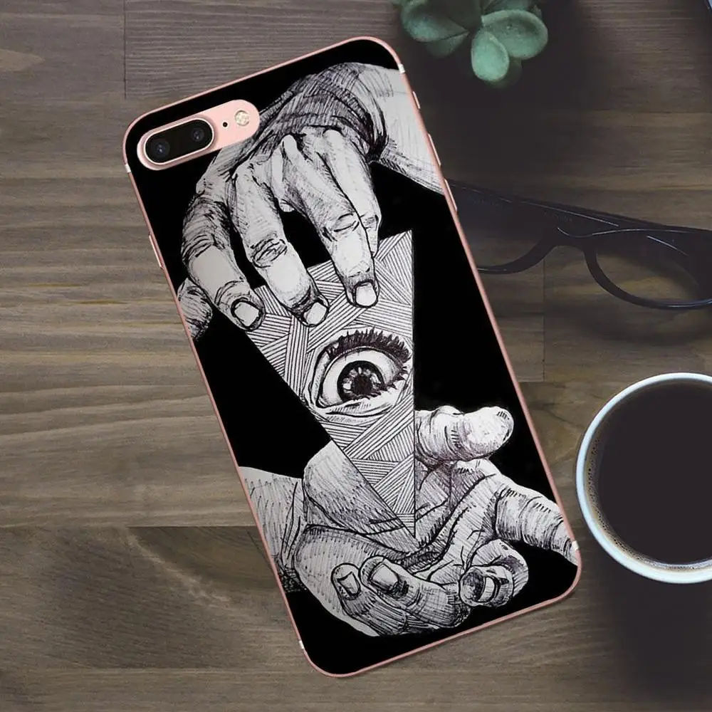 Пирамидальная подсветка для Huawei G8 Honor 5C 5X 6 6X 7 8 9 Y5II Mate P7 P8 P9 P10 P20 Lite Plus 2017 мягкий