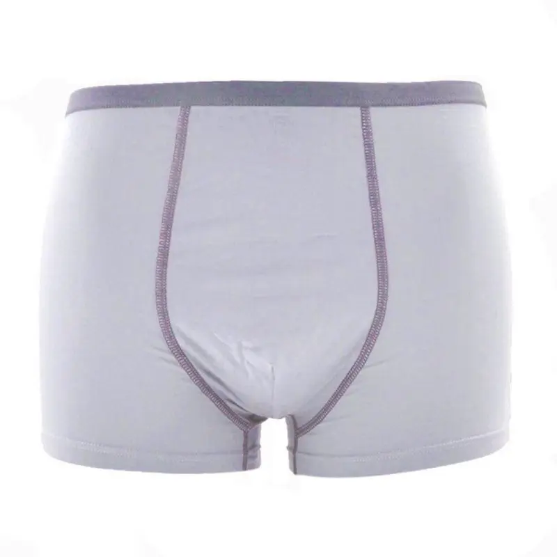 Мужские дышащие боксеры из модала мягкие хлопковые шорты с открытой посадкой