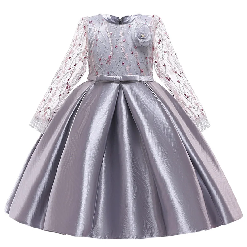Vestidos/платье с цветочным узором для девочек на свадьбу и вечеринку; Летние Детские платья для девочек; элегантное платье принцессы; одежда для детей