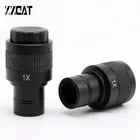 1X C Крепление Реле объектива микроскопа аксессуар цифровой микроскоп адаптер для CCD CMOS камеры видео биологический стерео микроскоп