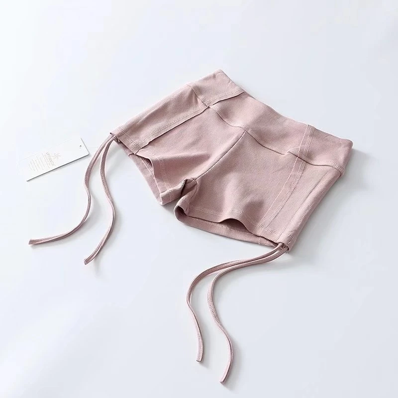 pink Эластичные крутые Женские шорты, одноцветные, сексуальные, для танцев на шесте,, летние, короткие, для фитнеса, женские шорты, серые, розовые, черные, WS055 - Цвет: pink
