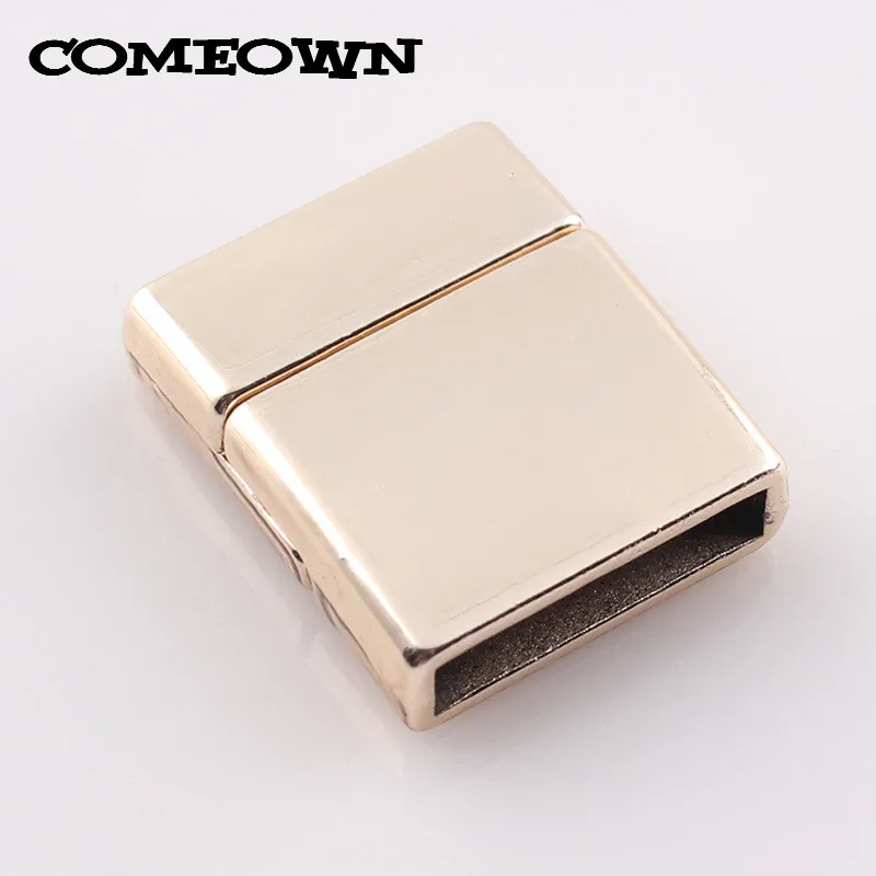 COMEOWN 5 шт. прямоугольные Arc Storng магнитные застежки внутренний размер 15*3 мм магнитный браслет застежки соединители для изготовления ювелирных изделий