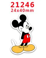 21246 30 шт мультфильм персонаж плоское украшение из смолы PR 20361 - Color: 21246