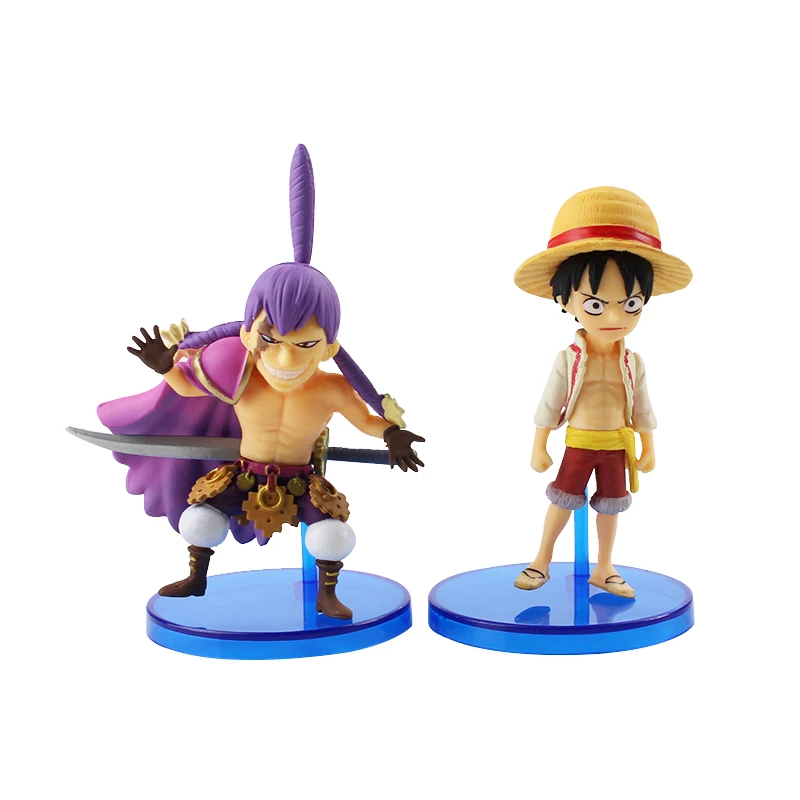 Экшн фигурки Luffy Sanji Katakuri Cracker Charlotte 6 шт./лот аниме модели игрушек|Игровые и
