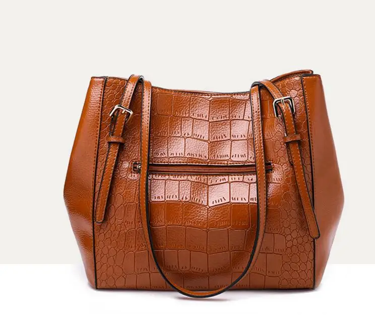 Модная женская сумка под крокодиловую кожу женские сумки на плечо элегантная