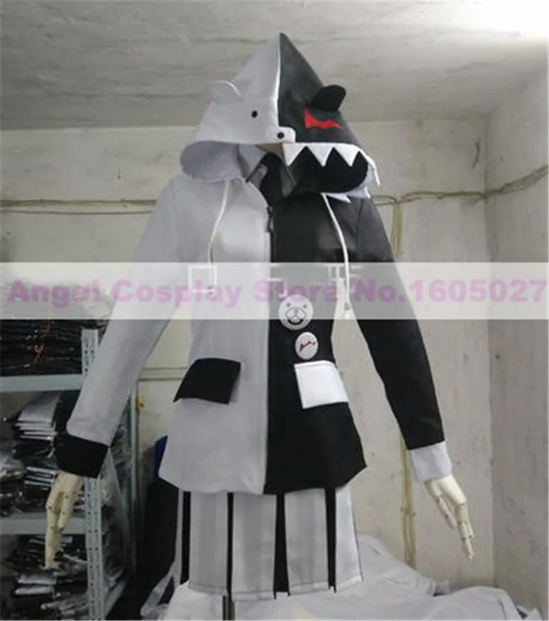 Костюм для мужчин и женщин из аниме Супер данганронпа 2|monokuma cosplay costume|cosplay costumemonokuma