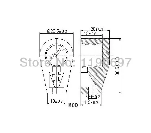 Белая керамическая анодная вакуумная трубка колпачок для 811 845 805 813 FD422 FU33