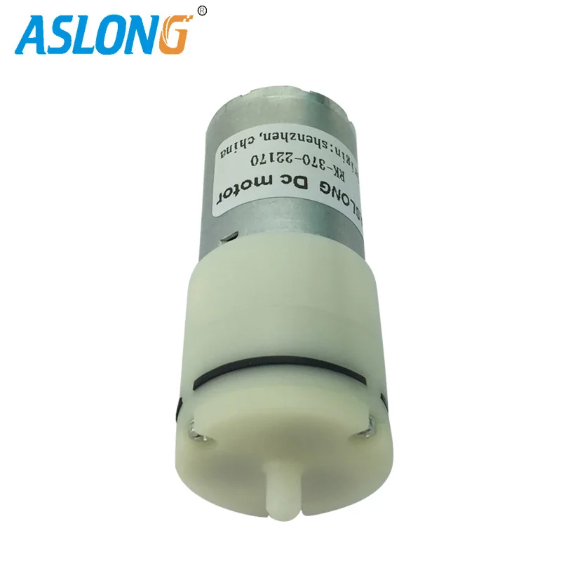 DC маленький воздушный насос для кислородный поток 1to 2.2lpm 60kpa 50mmhg 6v 370 dc мини