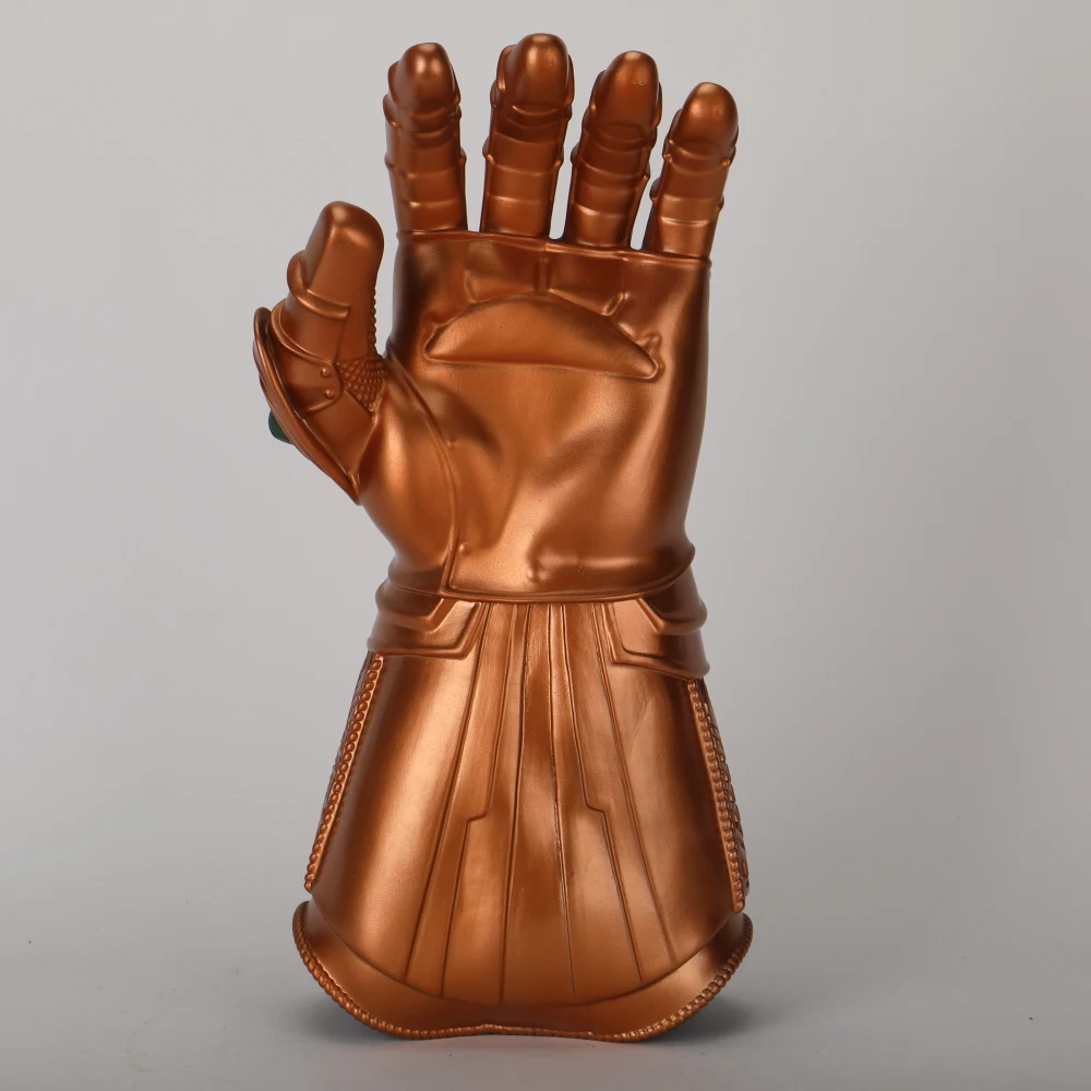 Мстители 4 Endgame Thanos Infinity Gauntlet Косплей рука латексные перчатки Armor Marvel Superhero оружие