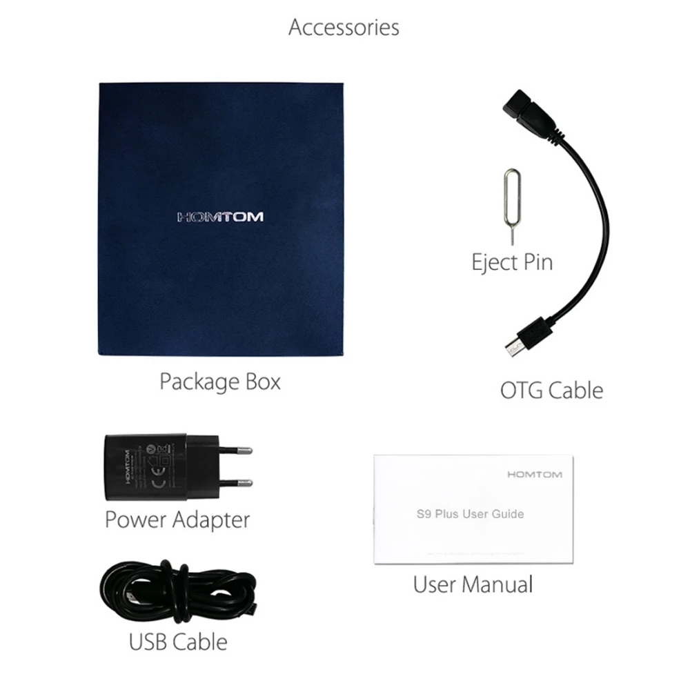 HOMTOM S9 плюс 5 99 &quotсмартфонов mtk6750t восемь ядер 4 ГБ + 64 телефонов 4050 мАч 13MP 16MP камеры