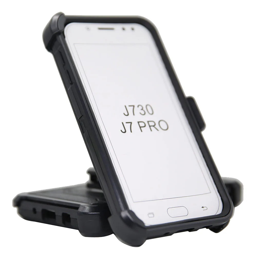 Hybrid Rugged Case Anti Knock Belt Clip Holster Phone Cover For Samsung Galaxy J7 2017 J730 J730FM / Pro (European Version) | Мобильные