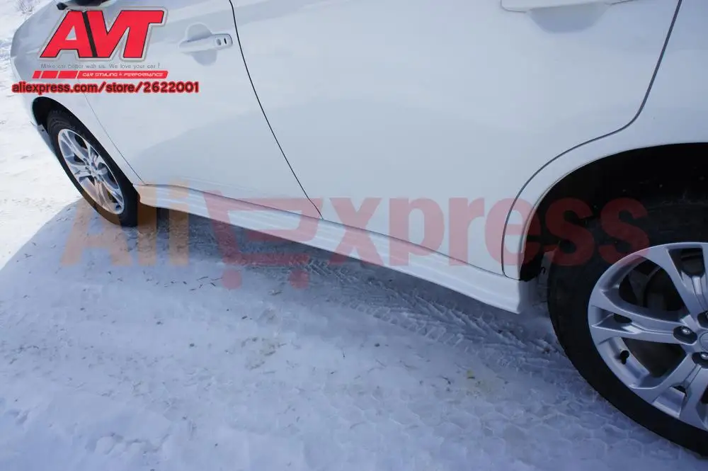 Крышка боковых стен дверей для Mitsubishi Outlander III 2012-2015 АБС-пластик Стайлинг