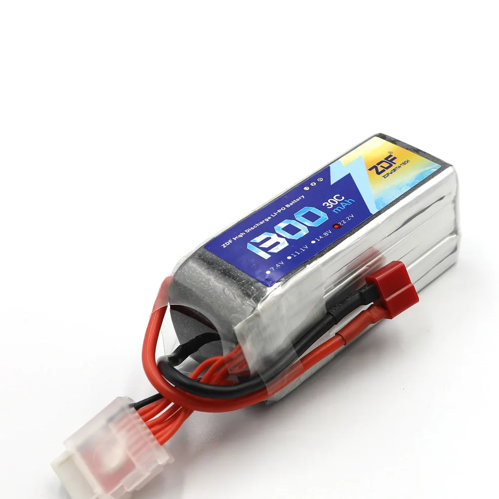 ZDF Lipo Battery 1300 мАч 22 2 в 30C 6S T Deans Женская вилка RC Parts для летательных аппаратов |
