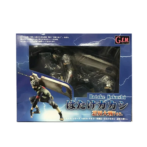 Shippuden Hatake kakahi Broadsword Ninkai Taisen ПВХ фигурка Наруто Коллекция Модель игрушки кукла для
