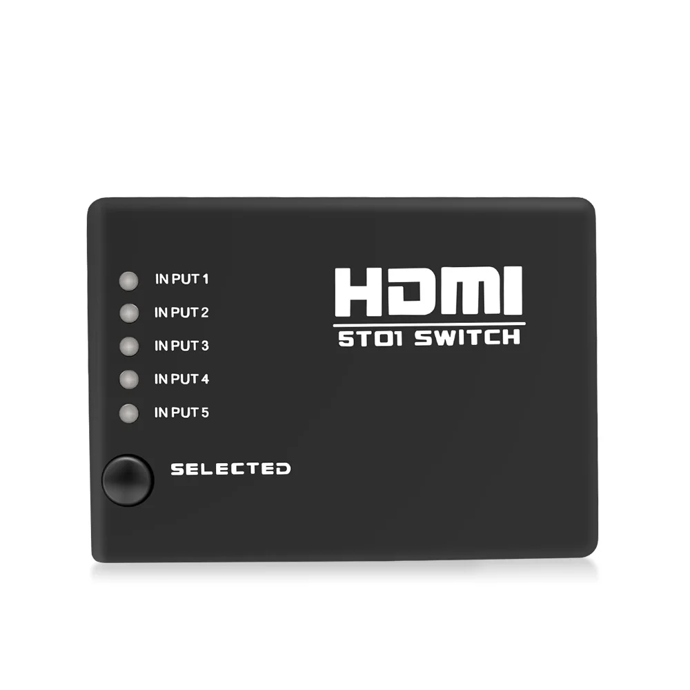 FSU 3 в 1 выход HDMI переключатель 1080P видео 5 портов адаптер HDMI Коммутатор HDMI сплиттер с ИК пульт дистанционного управления сплиттер коробка для HDTV DVD PS3