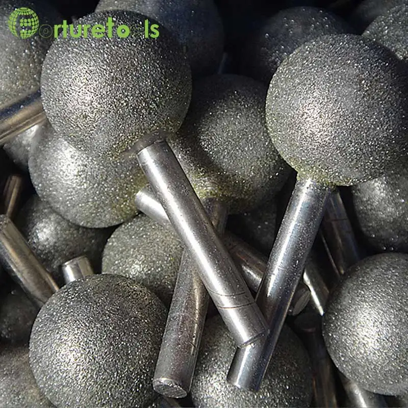 20 шт. шестигранная Шлифовальная головка MT036 10 25 мм|diamond mounted point|mounted pointdiamond point |