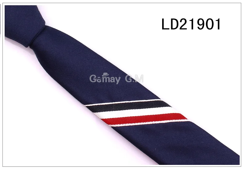 LD21901 5 см ширина мужские галстуки с бабочкой новые модные однотонные Галстуки Corbatas Gravata тонкий галстук для костюма шеи галстук и галстук-бабочка Наборы для мужчин - Цвет: LD21901