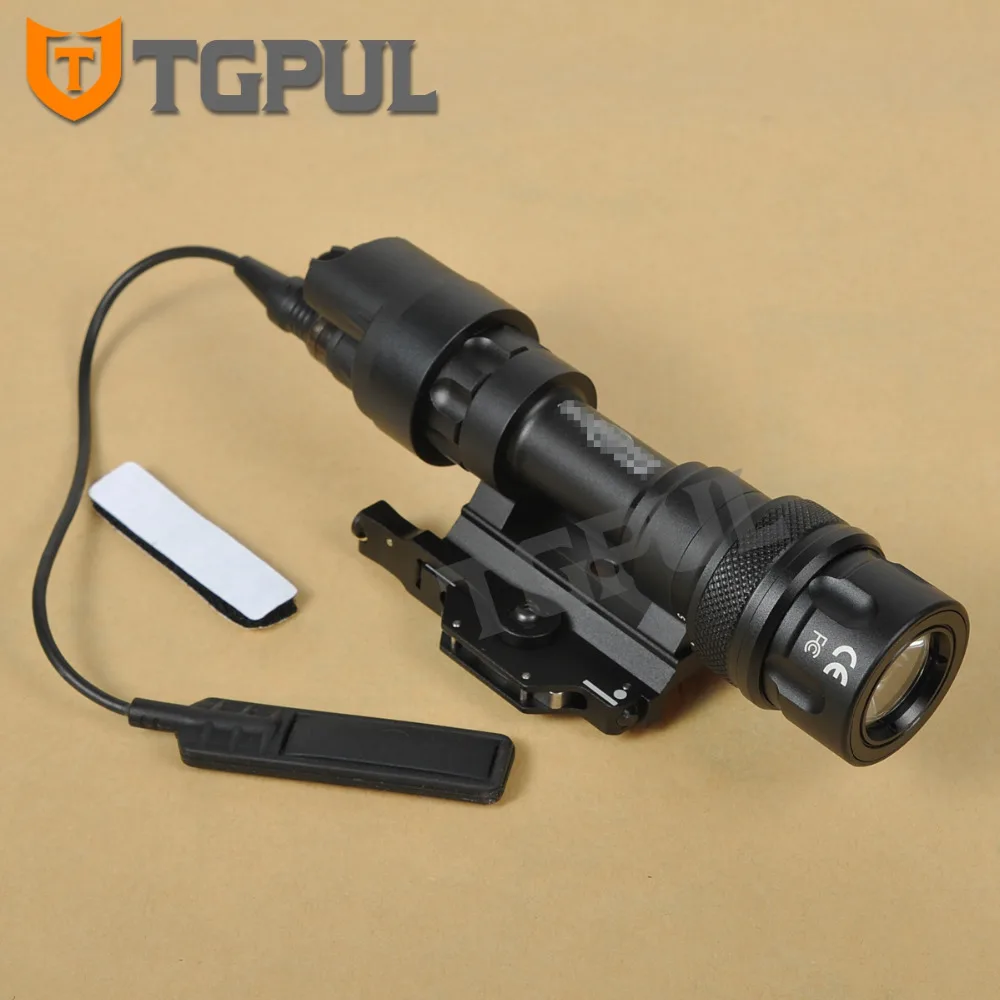 TGPUL новейший M952V Скаут свет QD Крепление LED WeaponLight водонепроницаемый фонарик
