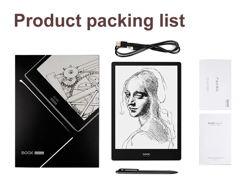 Электронная книга BOOX Note + электронная Reader e ink Android 6 0 10 3 &quotсенсорный HD дисплей Carta