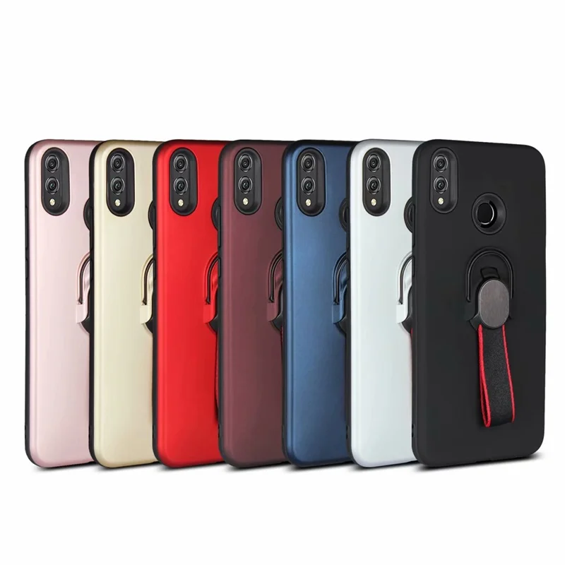 Чехол для samsung Galaxy A10, A20, A30, A40, A50, A60, A70, A80, A90, чехол, кольцо на палец, подставка, магнит, ремешок на руку, мягкий чехол, kimTHmall