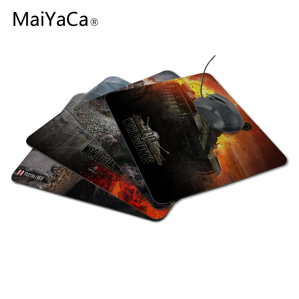 

MaiYaCa Top Selling Luxury Print Hot 2017 World of Tank Game Gaming Durable PC Anti-slip Mouse Mat for Optical/Trackball Mouse