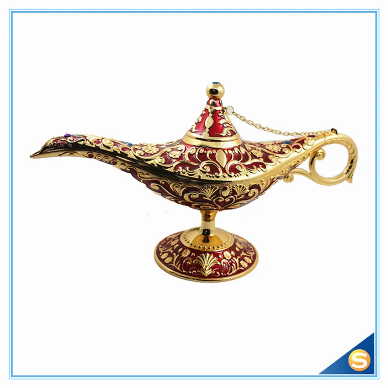 Эмалированные металлические лампы Aladdin Magic Genie 13 7 дюйма для украшения дома|lamp