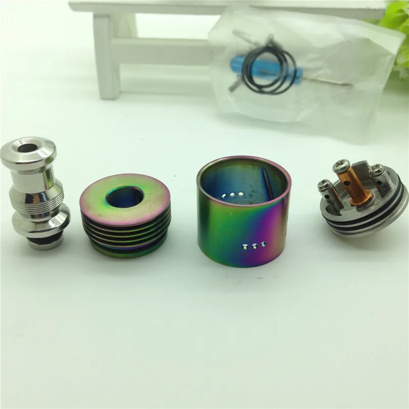 ATTY V2.5 22 мм RDA распылитель для электронной сигареты резервуар испаритель восстановление капает 510 нить распылитель