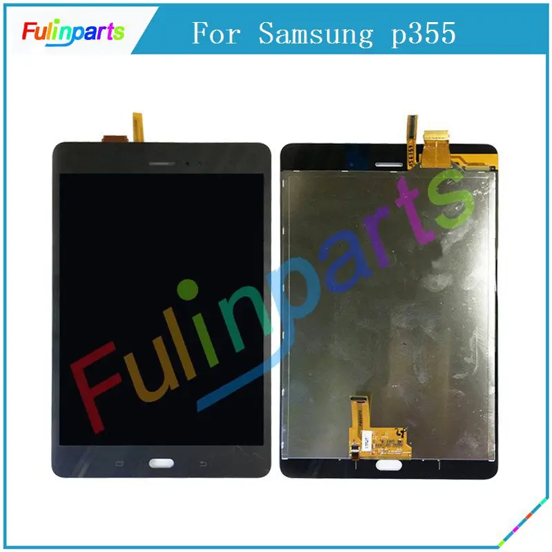 10 шт. для Samsung Galaxy Tab A SM P355 ЖК дисплей Матрица + сенсорный экран дигитайзер полная