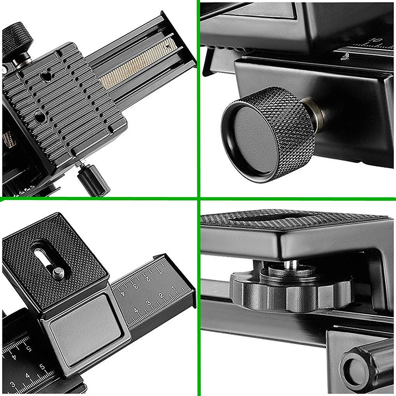 Foleto 4 полосный Макросъемка стандартный 1/4 &quotвинт для камеры Canon Sony Pentax Nikon Olympus