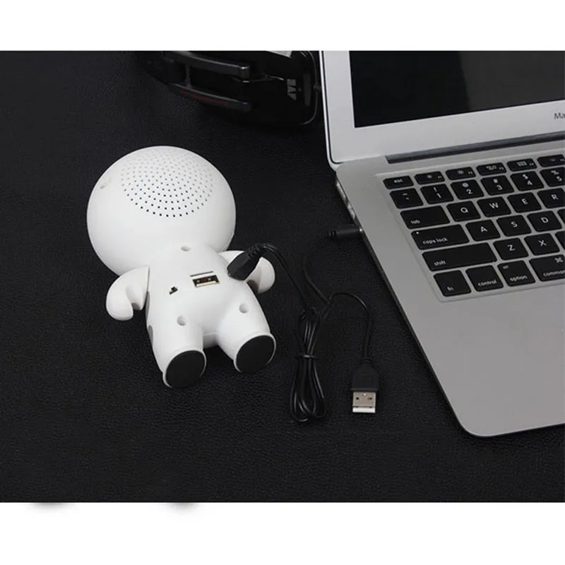 Беспроводные bluetooth колонки портативные Мультяшные большие белые Bluetooth аудио мини