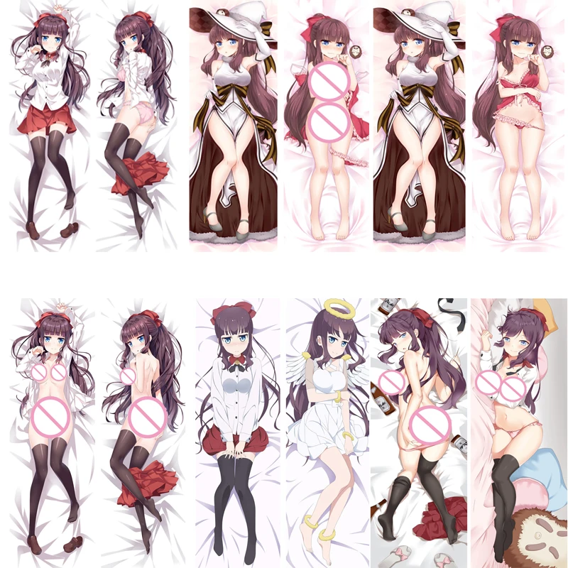 

2017-September update Anime NEW GAME! Characters Hifumi Takimoto Dakimakura pillow cover case hugging Body pillowcase