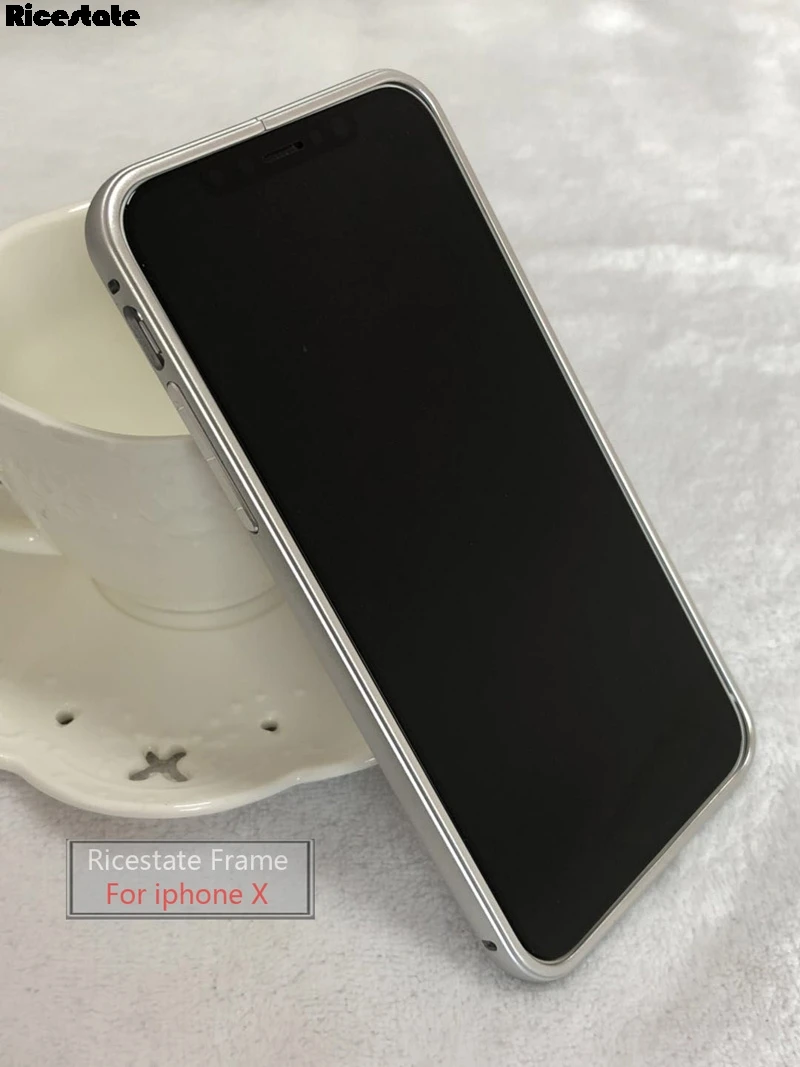 Металлический Ультратонкий чехол рамка s для iphone X XS MAX XR Роскошный Алюминиевый