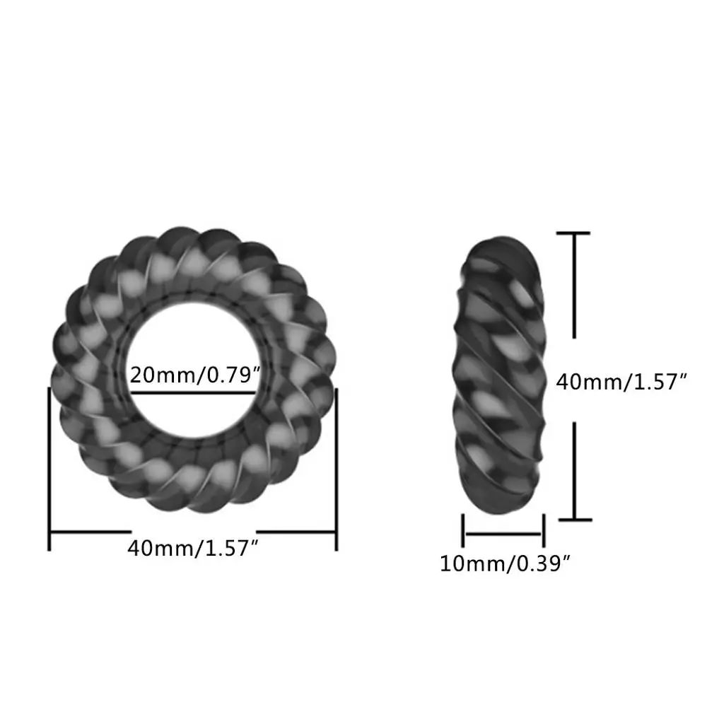 Мягкий TPE нить кольцо на пенис для задержки эякуляции замедлитель эрекцию
