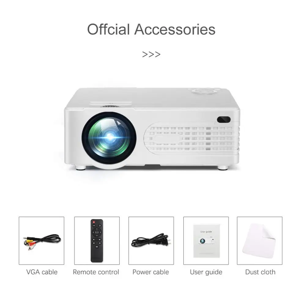 Mini30 2200 люмен Видео Домашний кинотеатр светодиодный Full HD проектор с