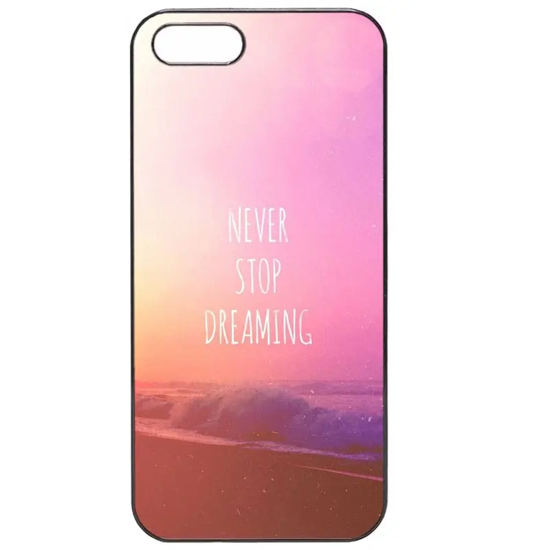 Shell For Huawei P7 P8 P9 mini Honor 3C 4C 5C 6 Mate 7 8 Plus Lite 5X 6X Nexus 6P New Never Stop Exploring Letter |