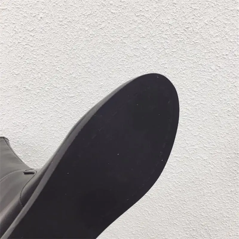 FragrantLily Autumn Winter Women Boots Round Head Square long tube Martin Woman Fashion over the knee comfortable Warm | Обувь